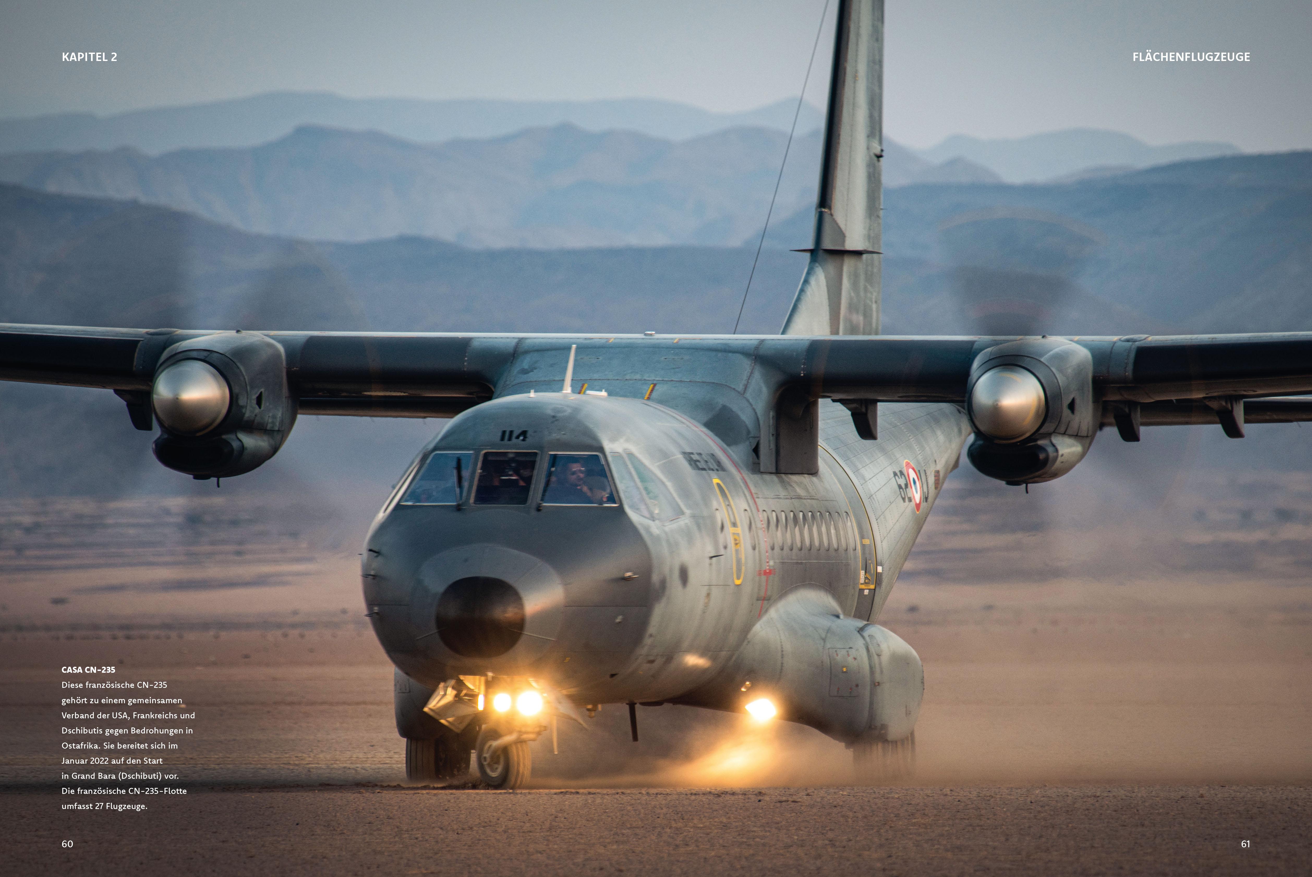 Beispielinhalt (Bild) Luftfahrzeuge der Spezialeinheiten