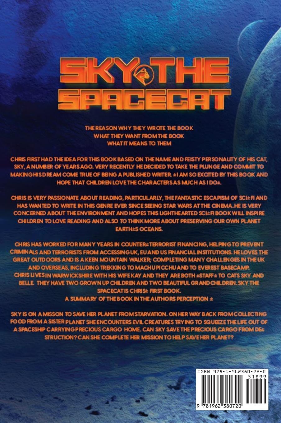 Rückseitencover Sky The Spacecat