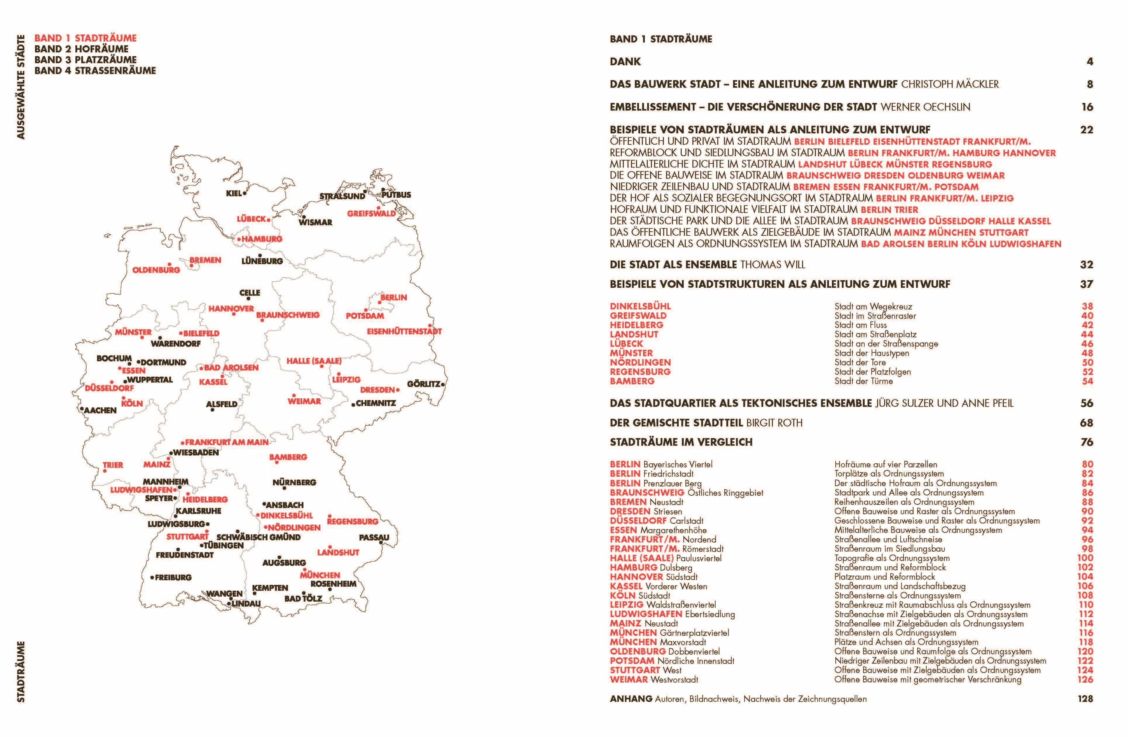 Beispielinhalt (Bild) Handbuch der Stadtbaukunst