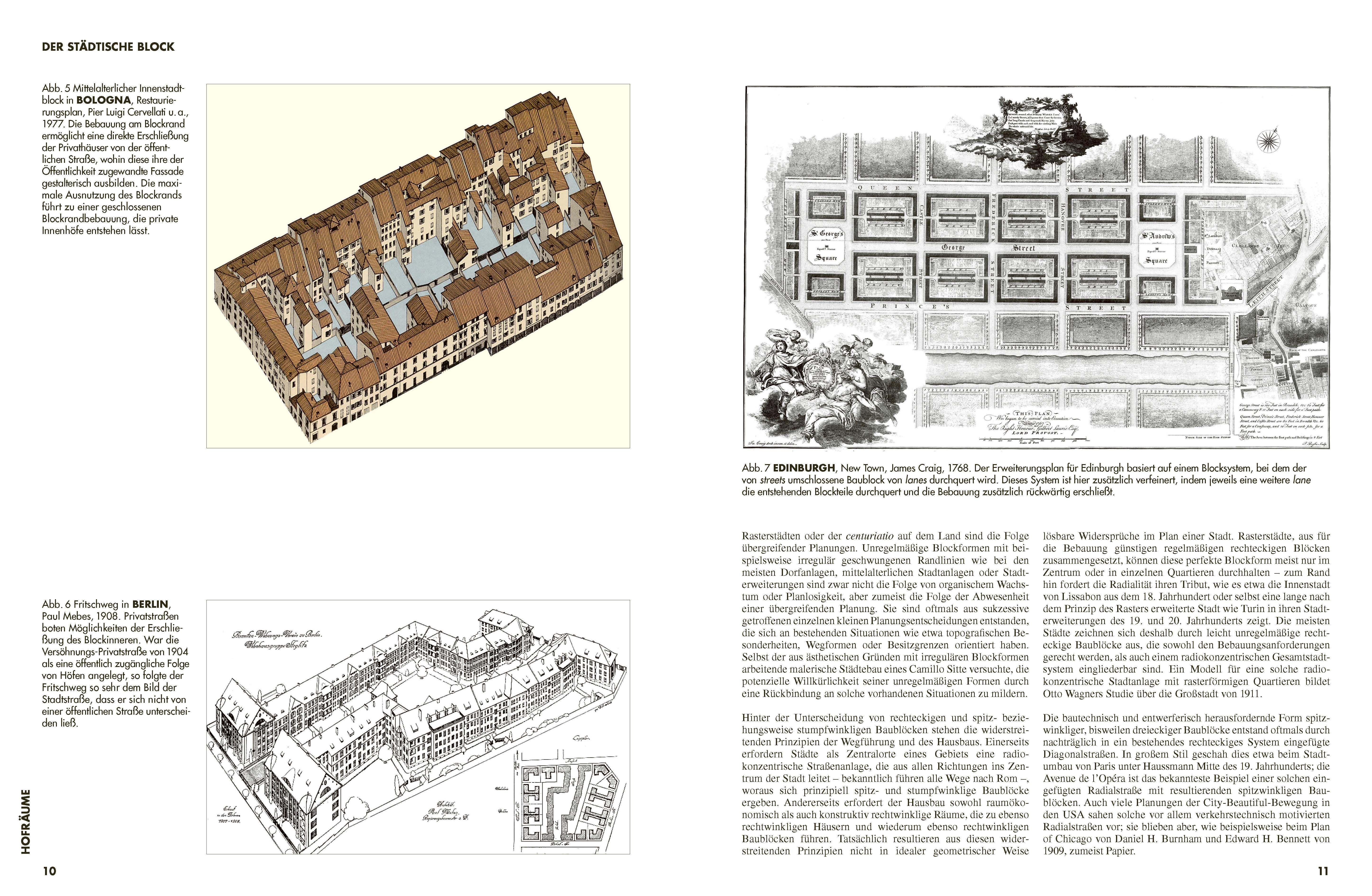 Beispielinhalt (Bild) Handbuch der Stadtbaukunst