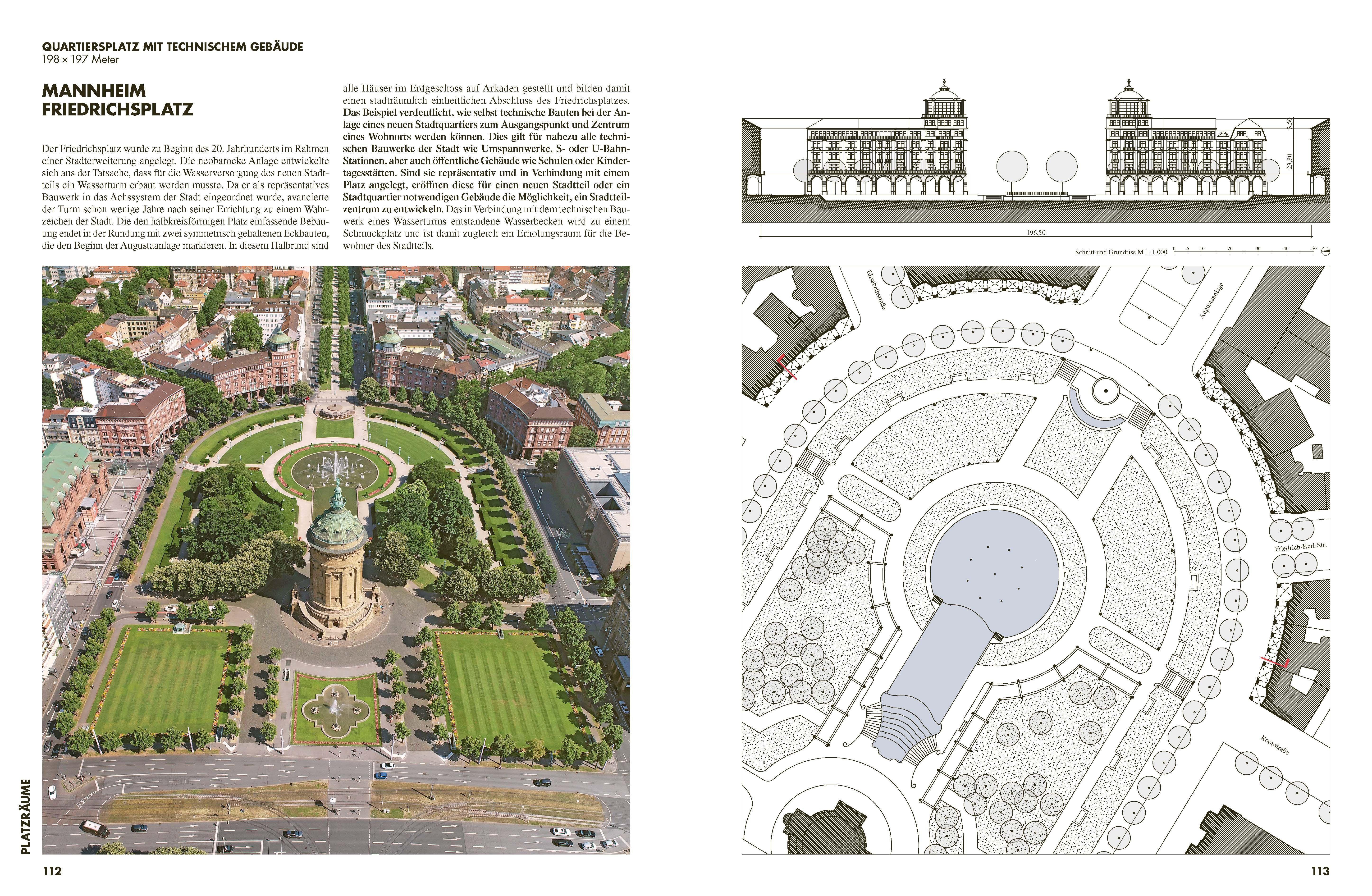 Beispielinhalt (Bild) Handbuch der Stadtbaukunst