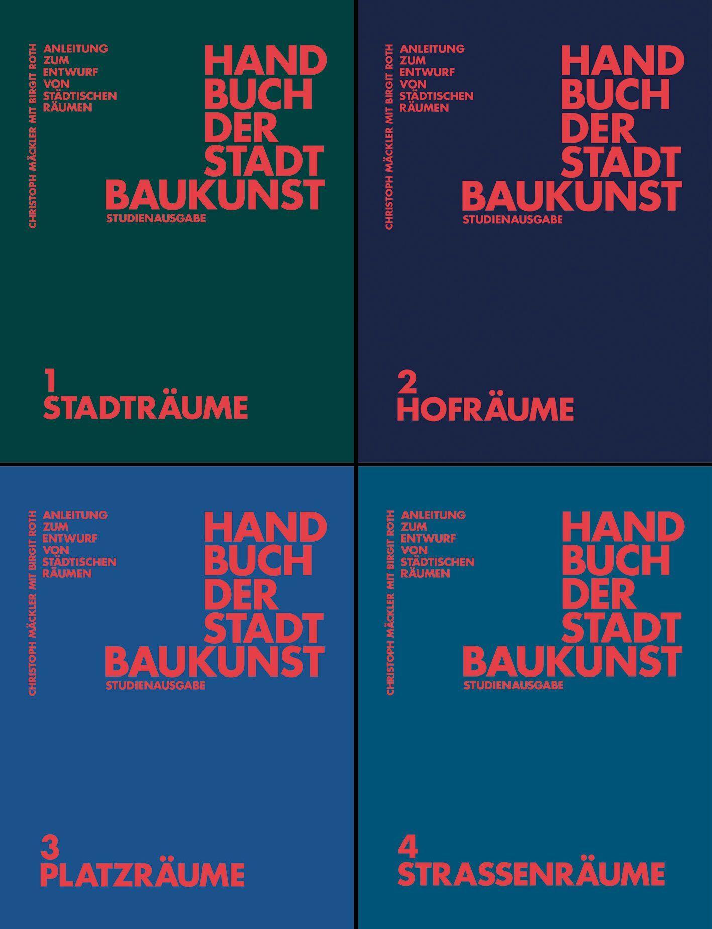Vorderes Coverbild Handbuch der Stadtbaukunst