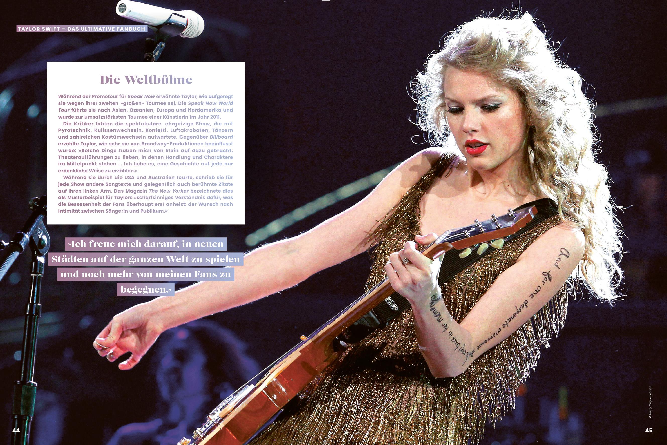 Beispielinhalt (Bild) Taylor Swift Tour Fan Pack. 100% inoffiziell