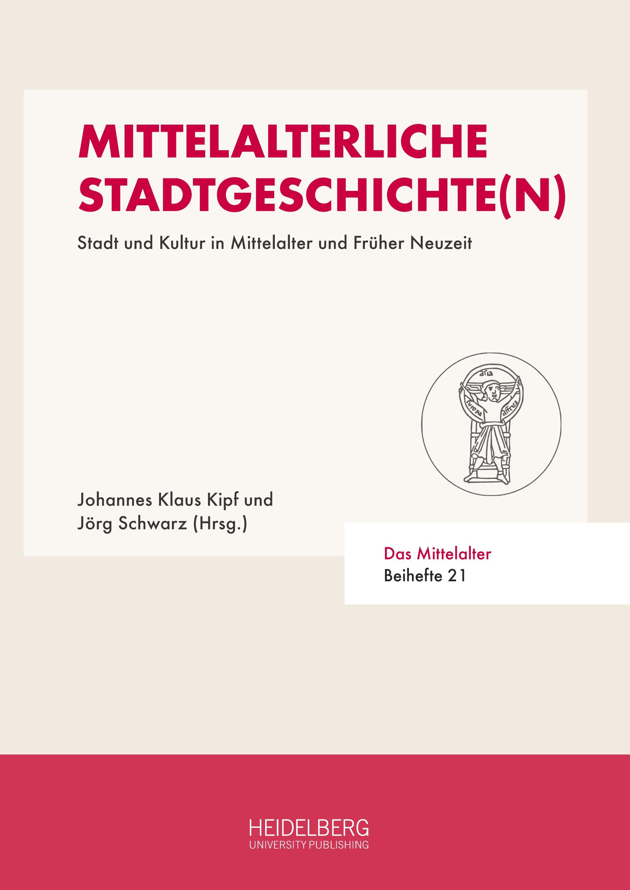 Vorderes Coverbild Mittelalterliche Stadtgeschichte(n)