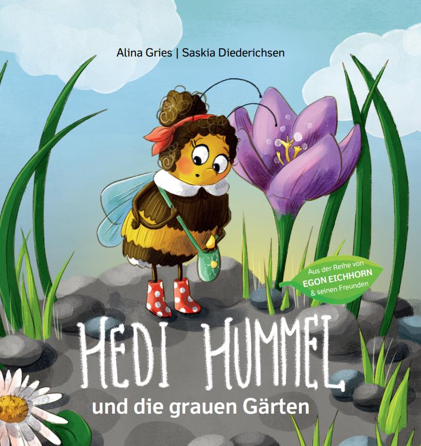 Vorderes Coverbild Hedi Hummel und die grauen Gärten