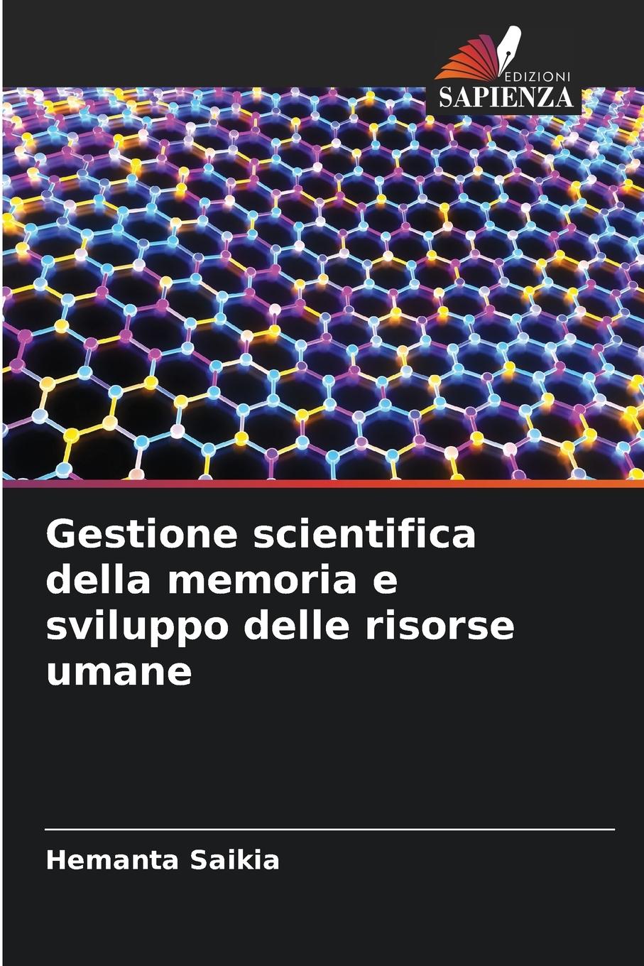 Vorderes Coverbild Gestione scientifica della memoria e sviluppo delle risorse umane