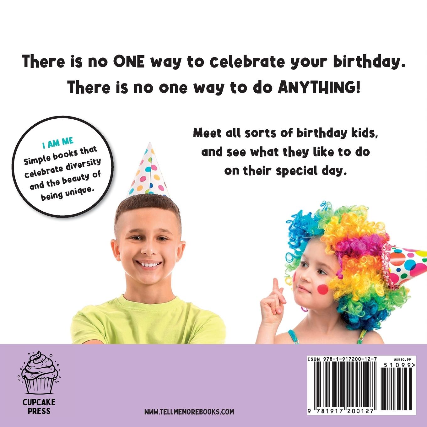 Rückseitencover It's My Birthday!