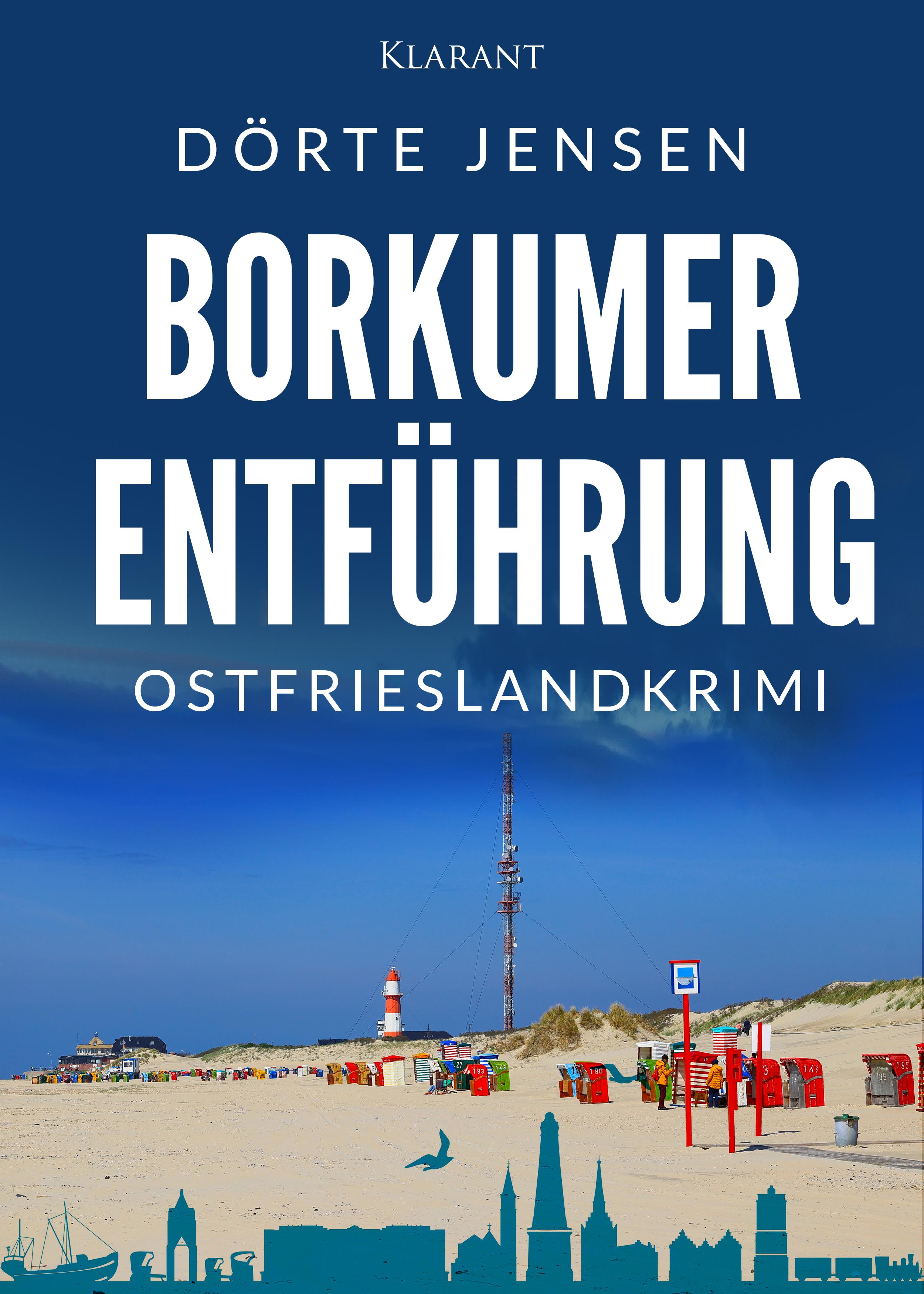 Vorderes Coverbild Borkumer Entführung. Ostfrieslandkrimi