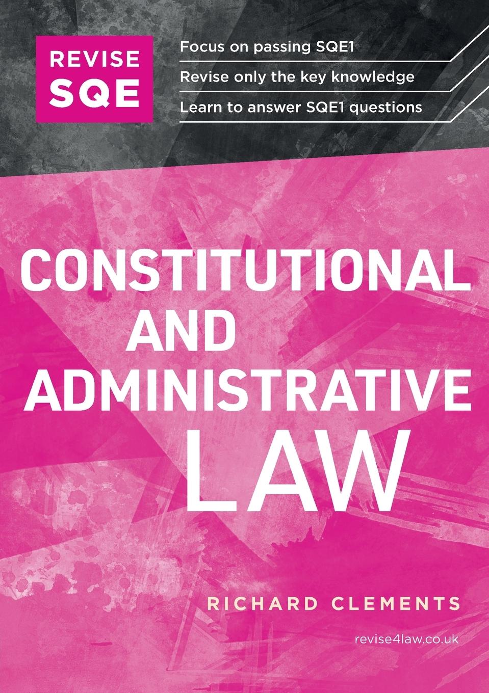 Vorderes Coverbild Revise SQE Constitutional and Administrative Law