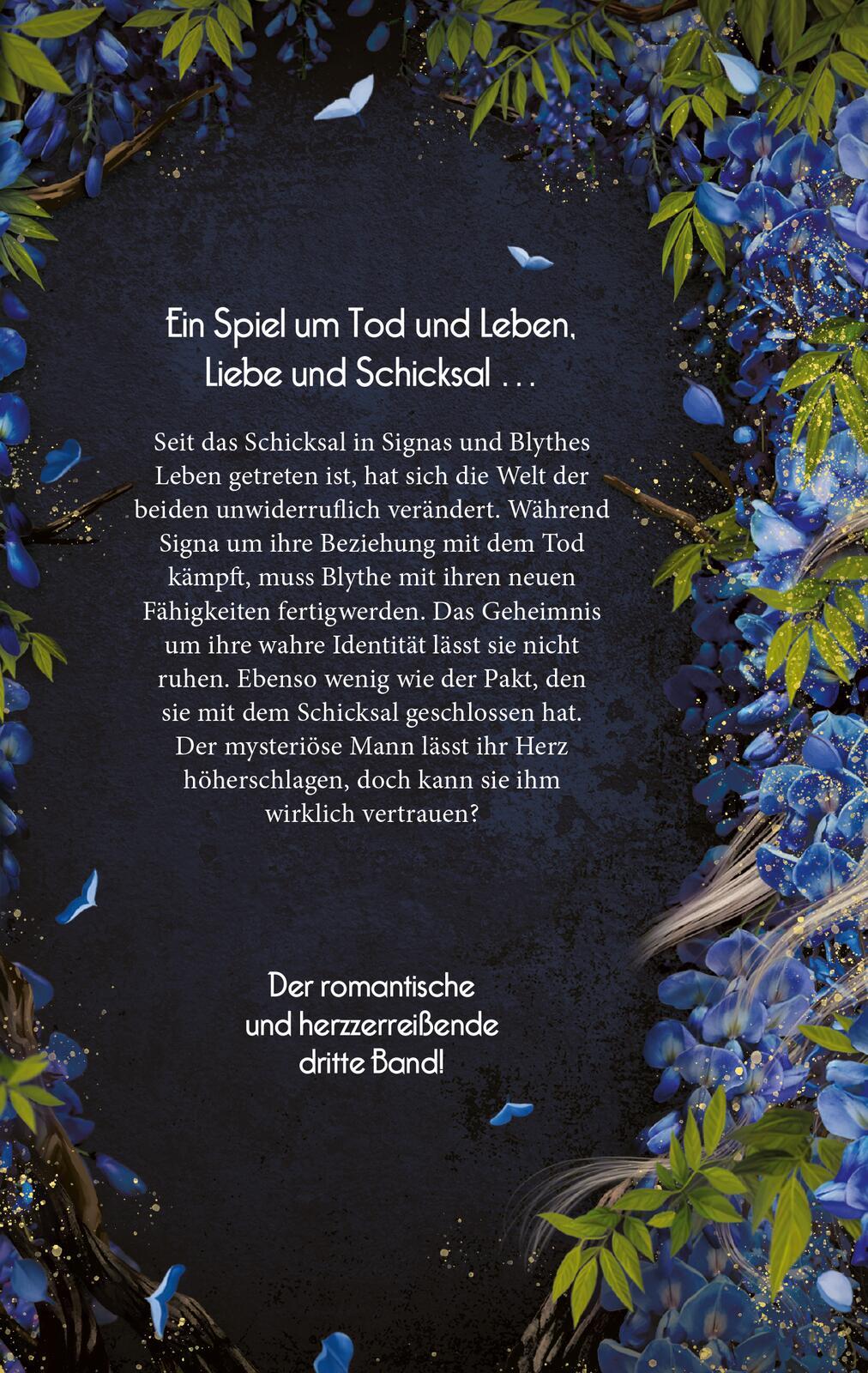 Rückseitencover Wisteria - Die Liebe des Todes (Belladonna 3)