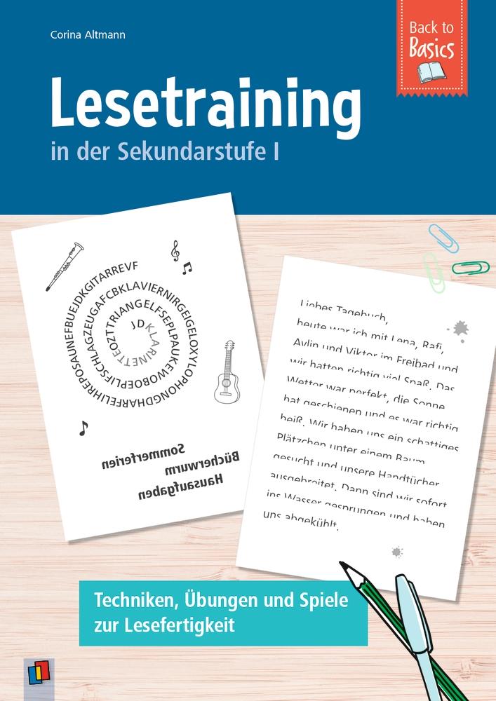 Vorderes Coverbild Lesetraining in der Sekundarstufe I