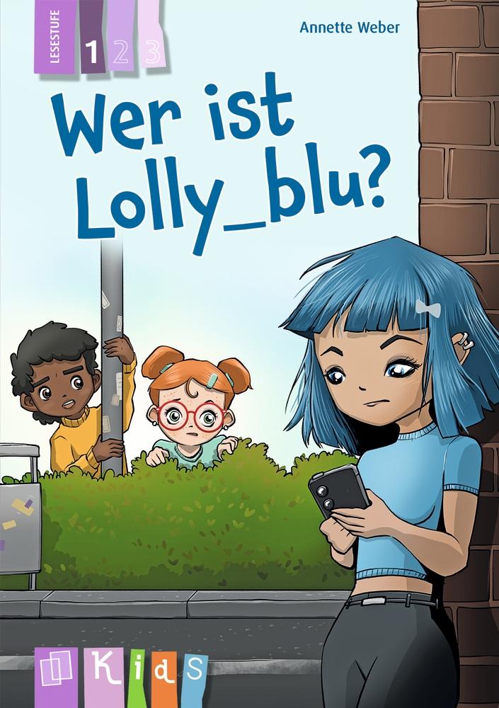 Vorderes Coverbild Wer ist Lolly_blu? - Lesestufe 1