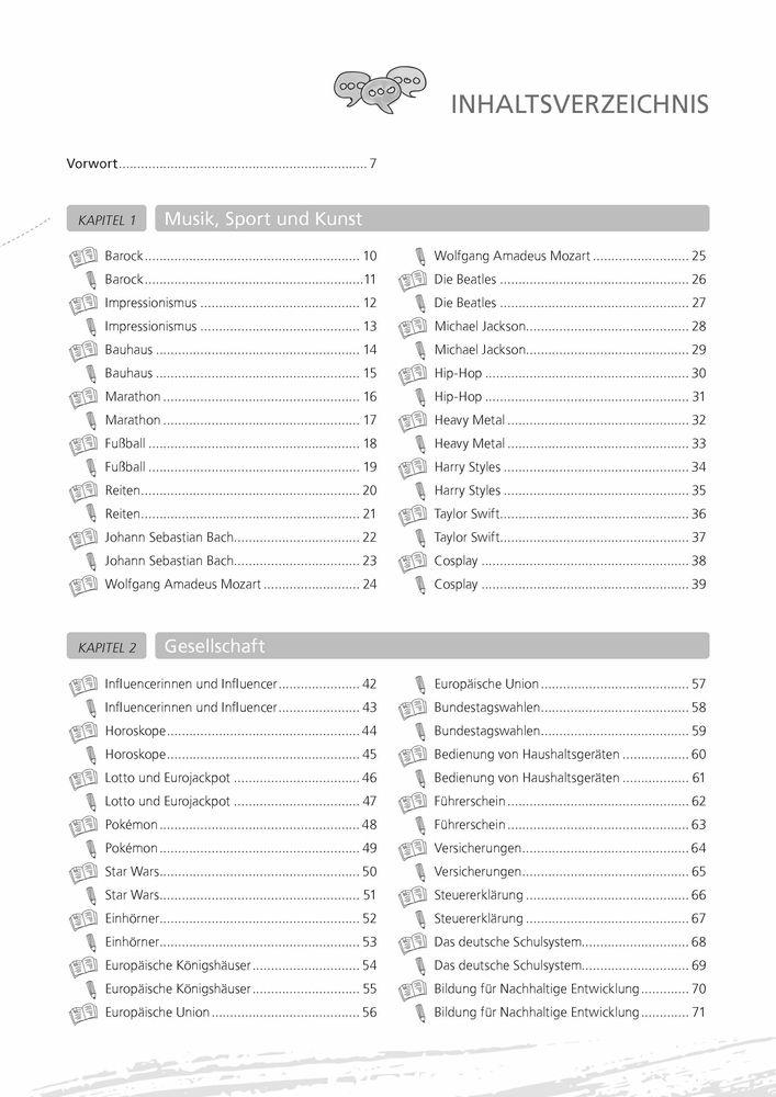 Beispielinhalt (Bild) 100 x Textverständnis, Band 2
