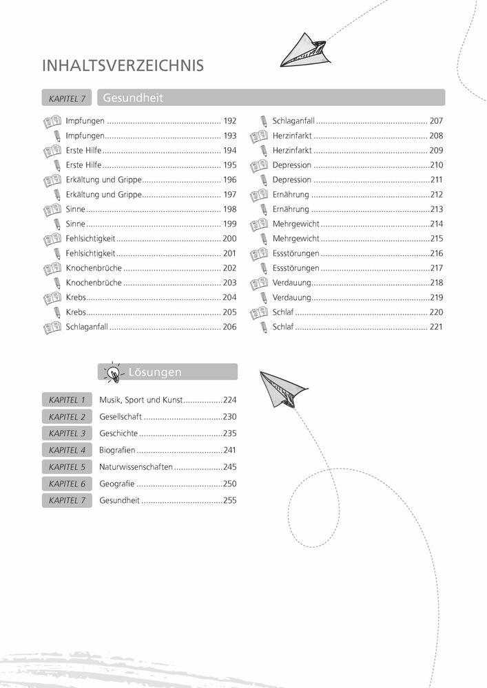 Beispielinhalt (Bild) 100 x Textverständnis, Band 2