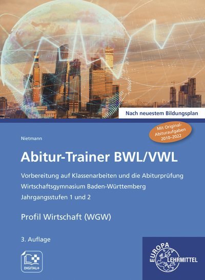 Vorderes Coverbild Abitur-Trainer BWL/VWL (inkl. Lösungsbuch)