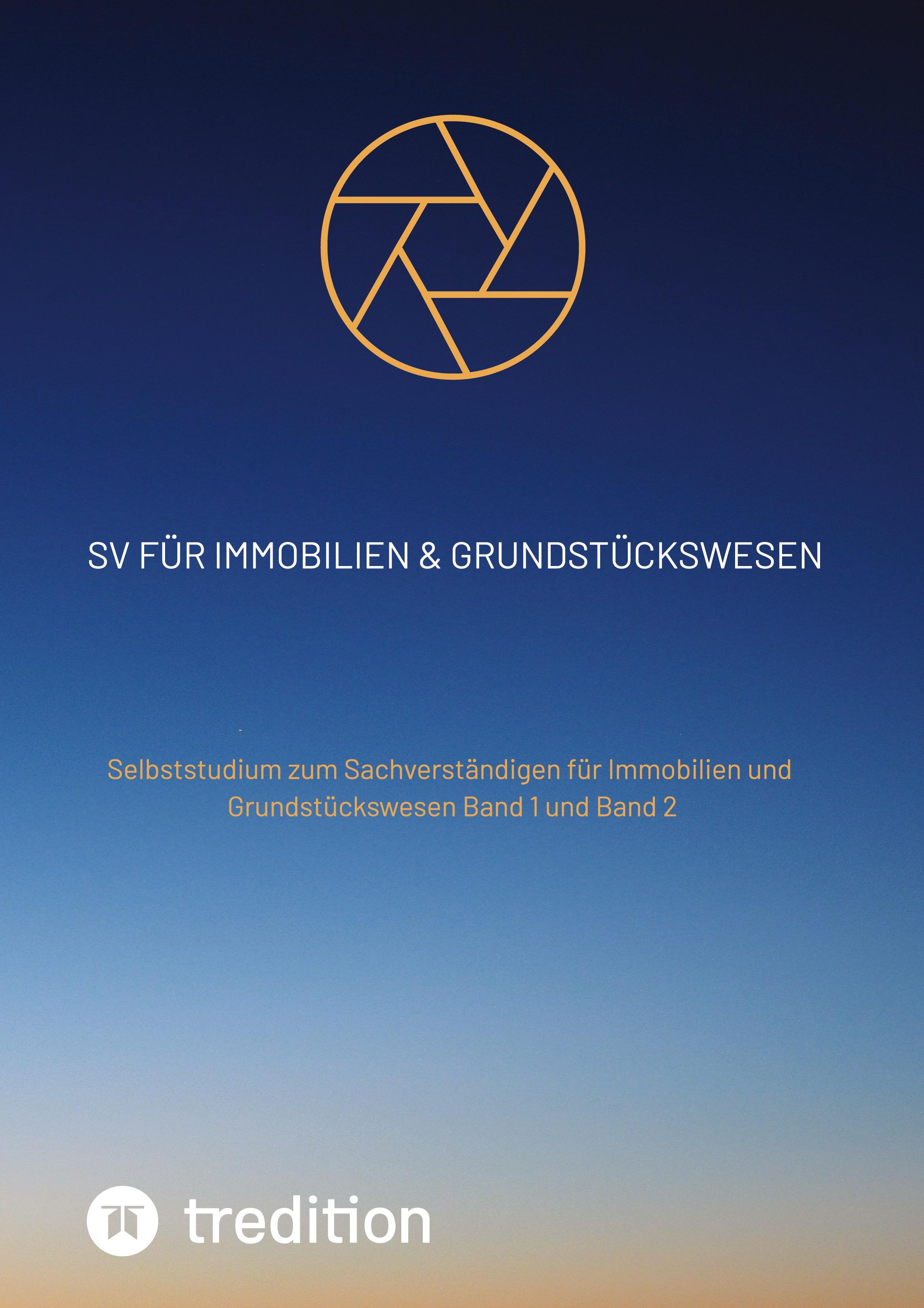 Vorderes Coverbild SV für Immobilien & Grundstückswesen Band 1 und Band 2