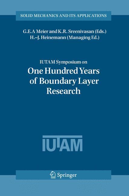 Vorderes Coverbild IUTAM Symposium on One Hundred Years of Boundary Layer Research