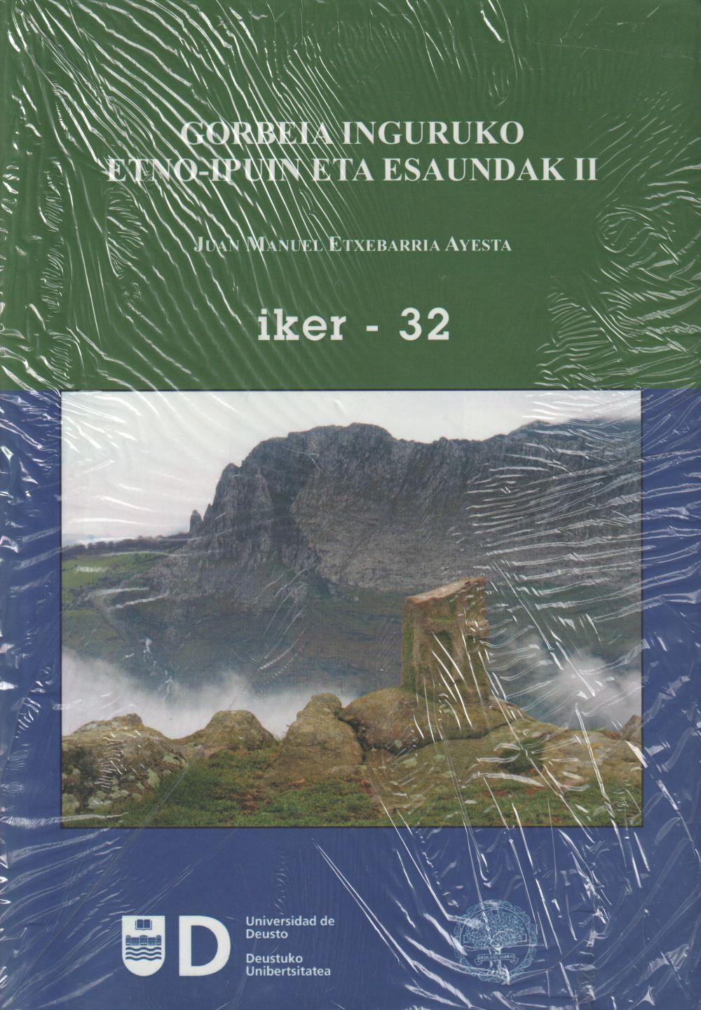 Vorderes Coverbild Gorbeia inguruko etno-ipuin eta esaundak II