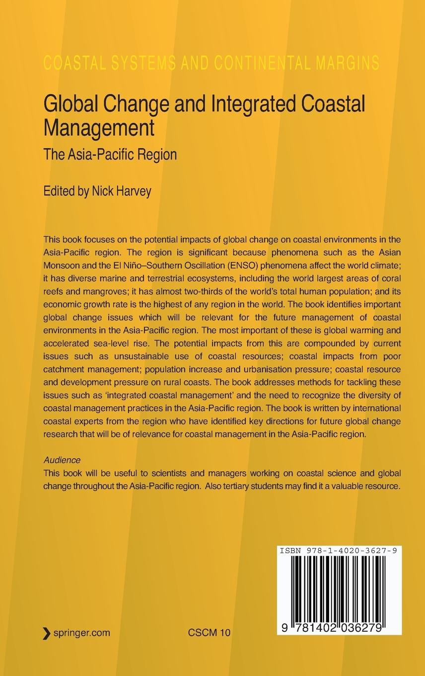Rückseitencover Global Change and Integrated Coastal Management