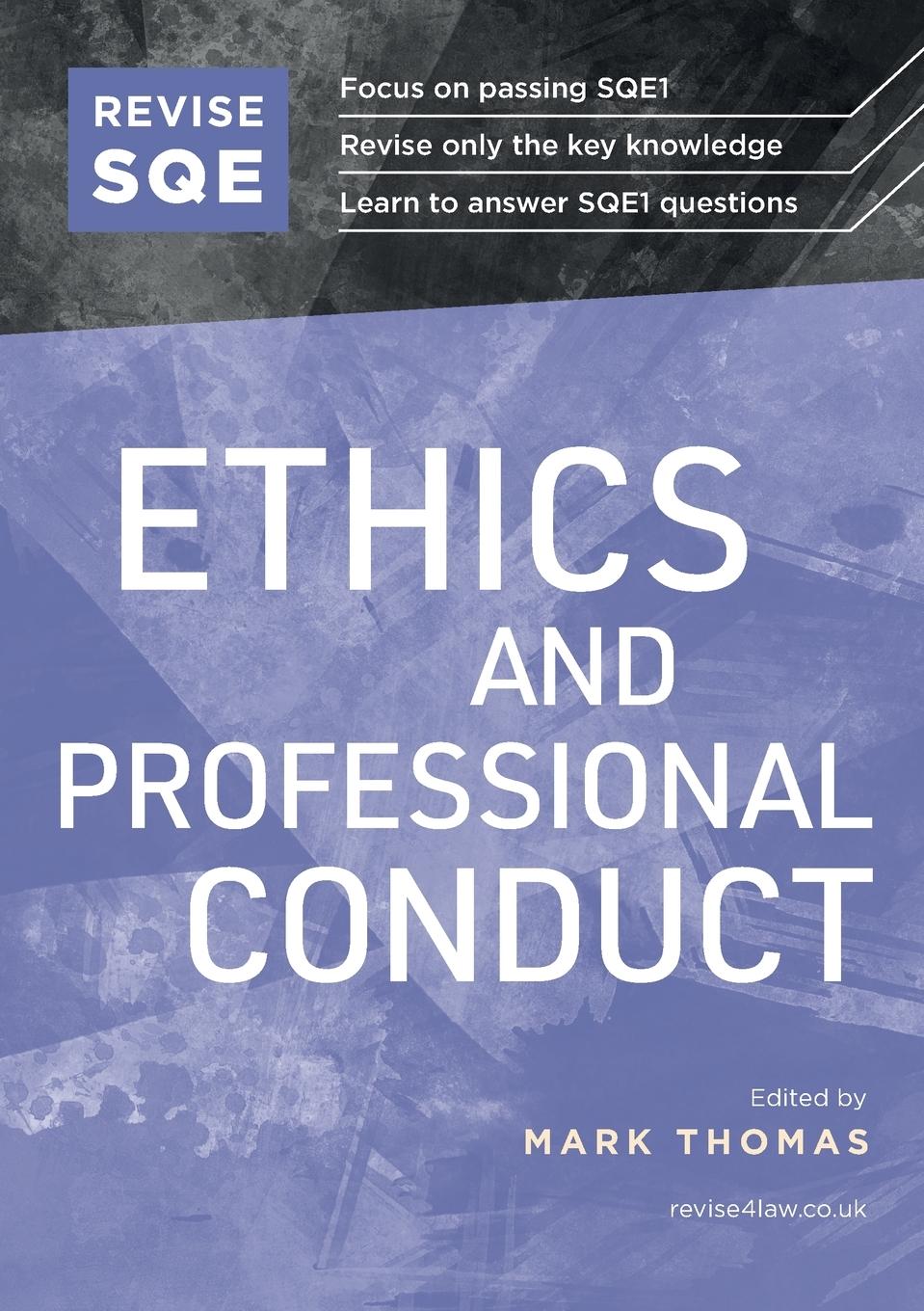 Vorderes Coverbild Revise SQE Ethics and Professional Conduct