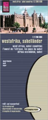 Vorderes Coverbild Westafrika - Sahel 1 : 2 200 000