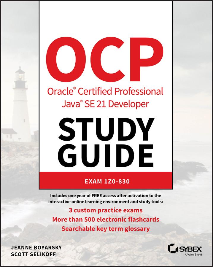 Vorderes Coverbild OCP Oracle Certified Professional Java SE 21 Developer Study Guide