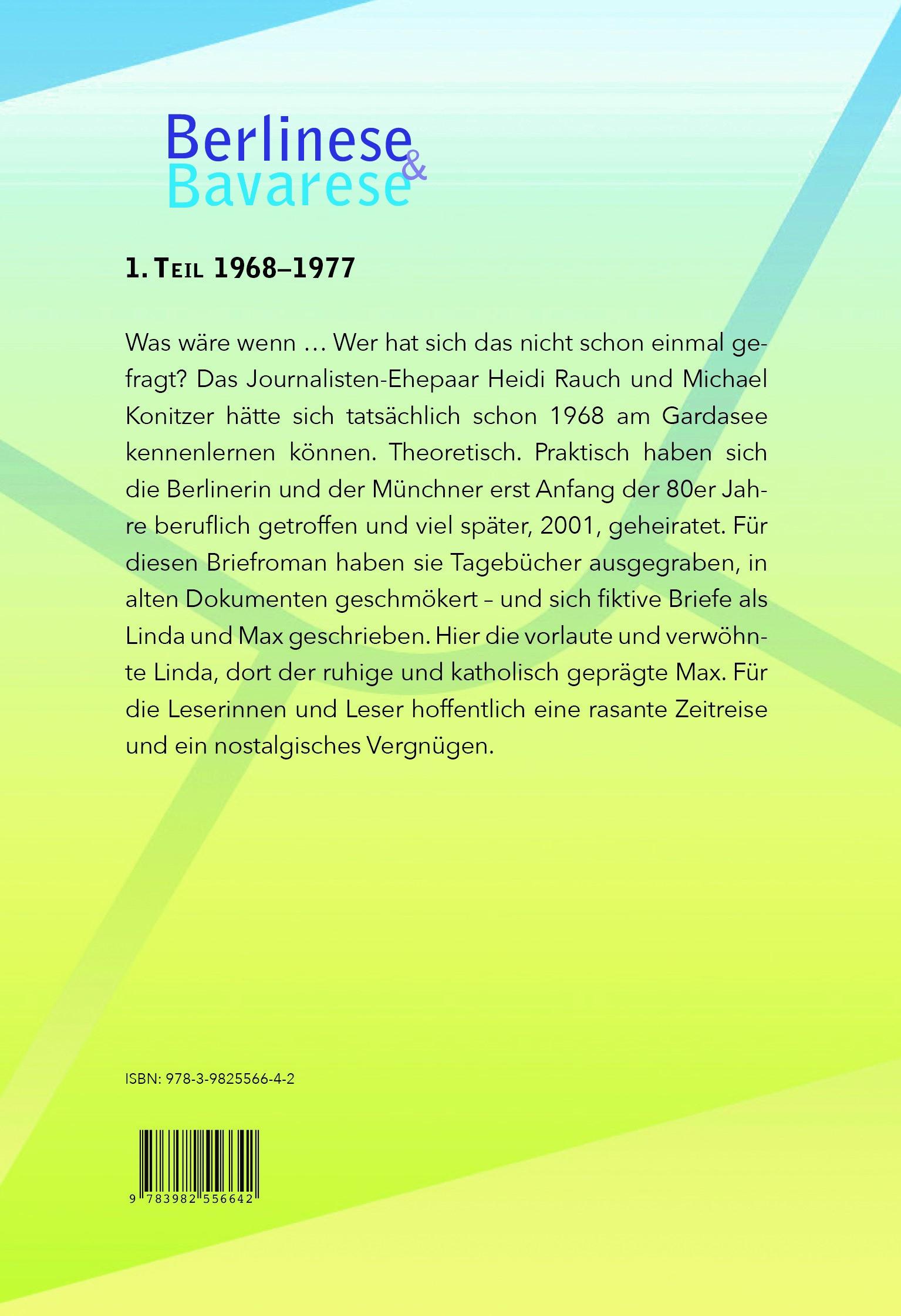 Rückseitencover Berlinese & Bavarese