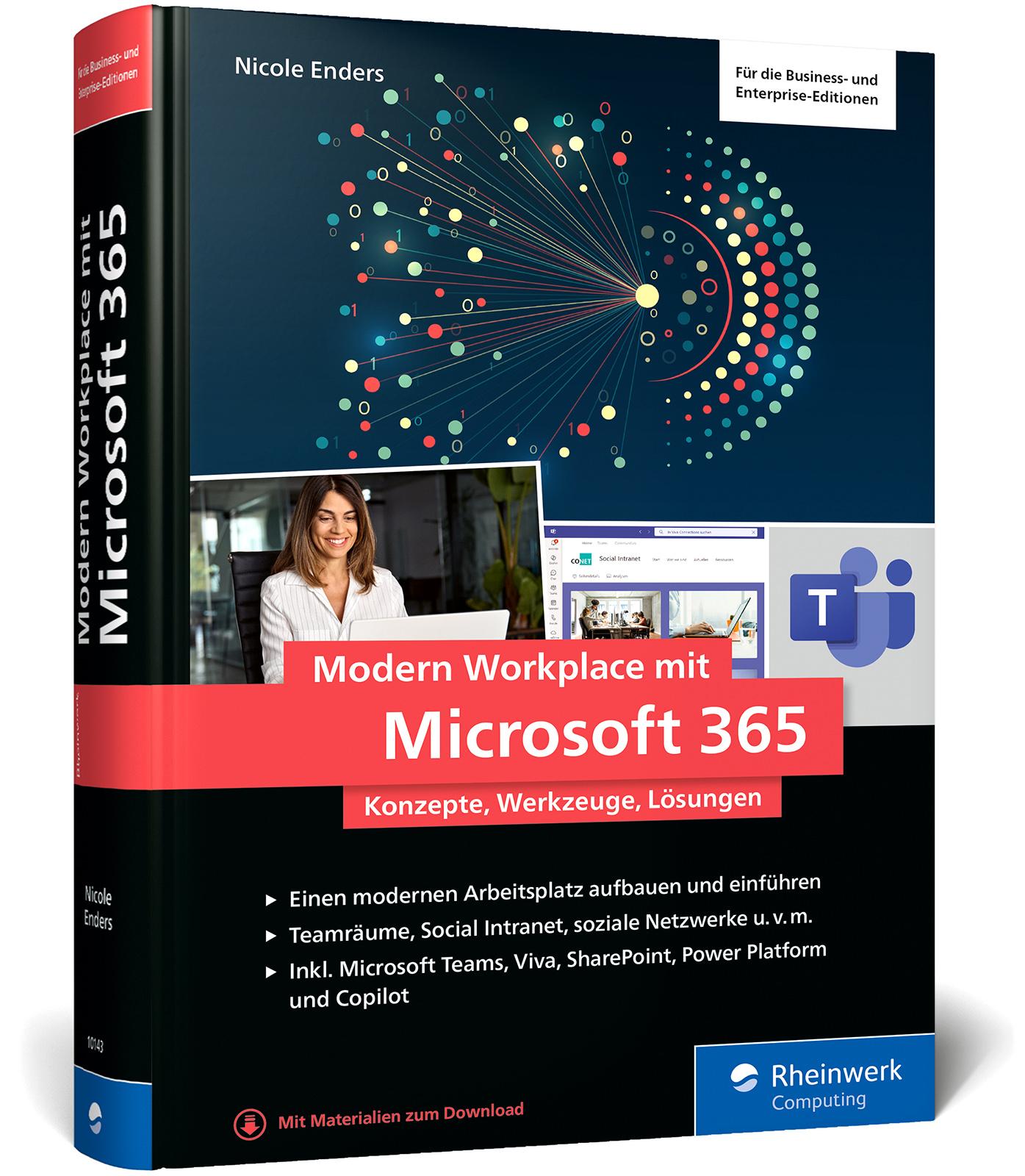 Vorderes Coverbild Modern Workplace mit Microsoft 365