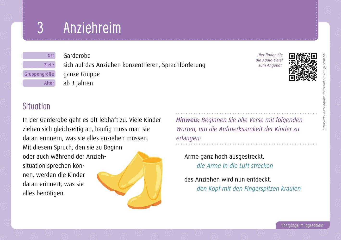 Beispielinhalt (Bild) Kleine Übergänge - große Hektik?