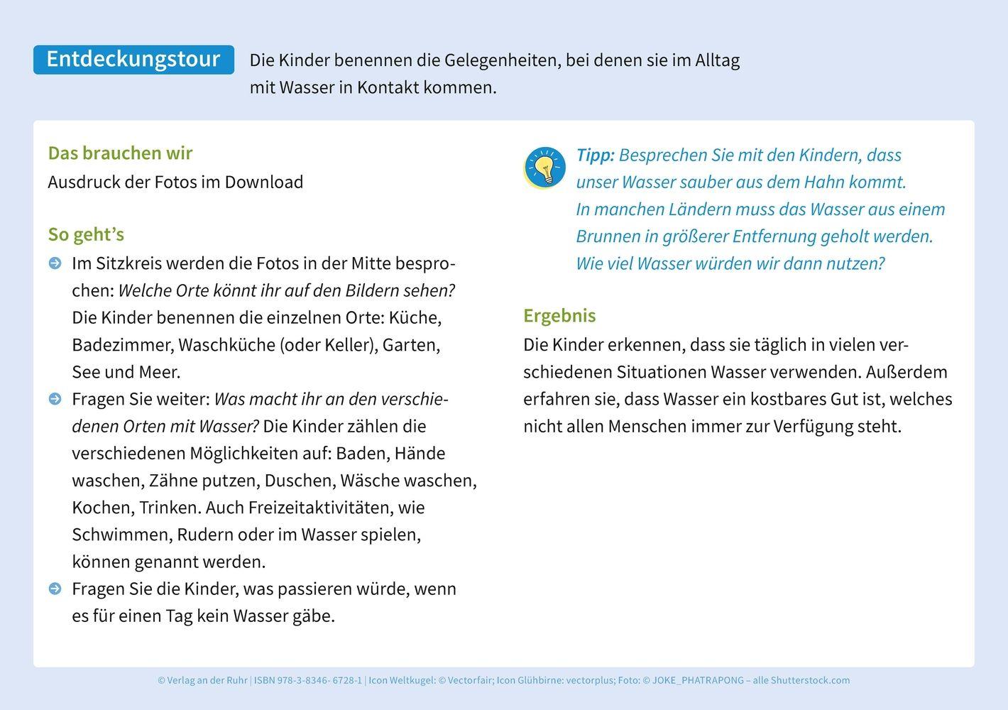 Beispielinhalt (Bild) Gemeinsam für den Klimaschutz! Wasser
