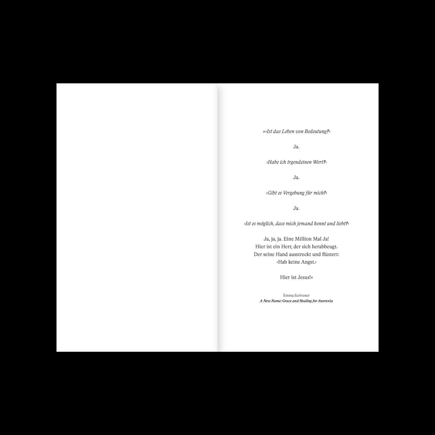 Beispielinhalt (Bild) Mit Gott im Reinen