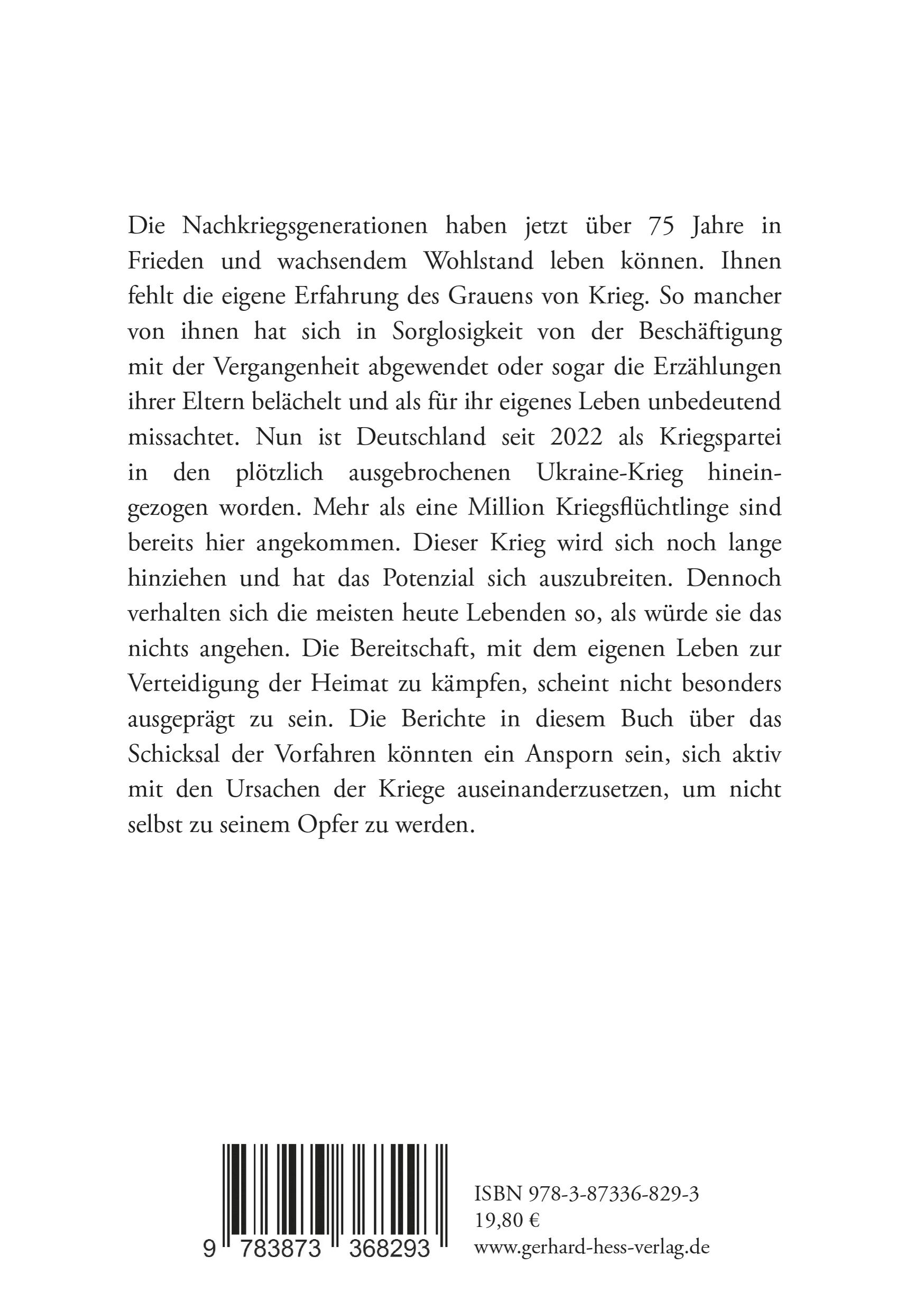 Rückseitencover Zeitzeugen berichten aus dem Kuhländchen