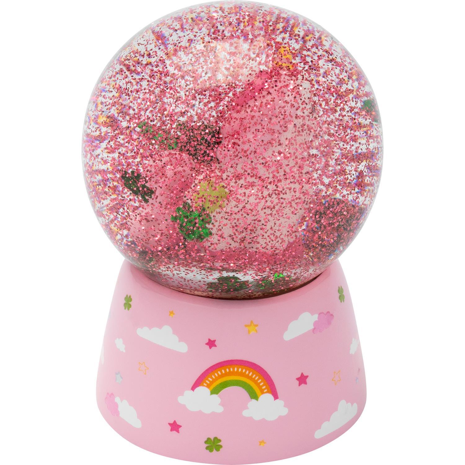 Beispielinhalt (Bild) Traumkugel Motiv 'Glücks-Einhorn'