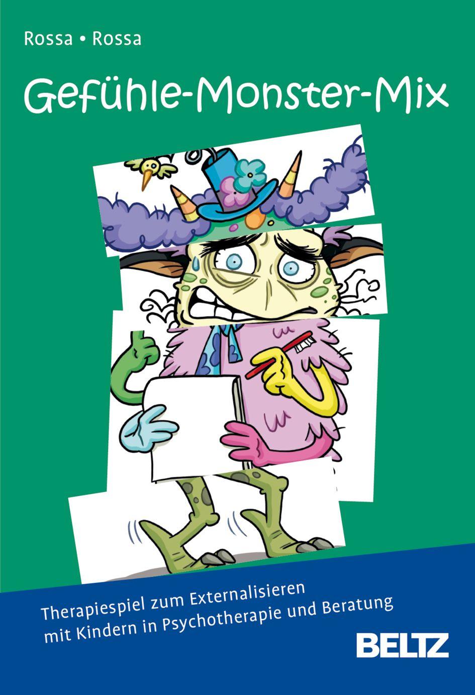 Vorderes Coverbild Gefühle-Monster-Mix zum Externalisieren mit Kindern