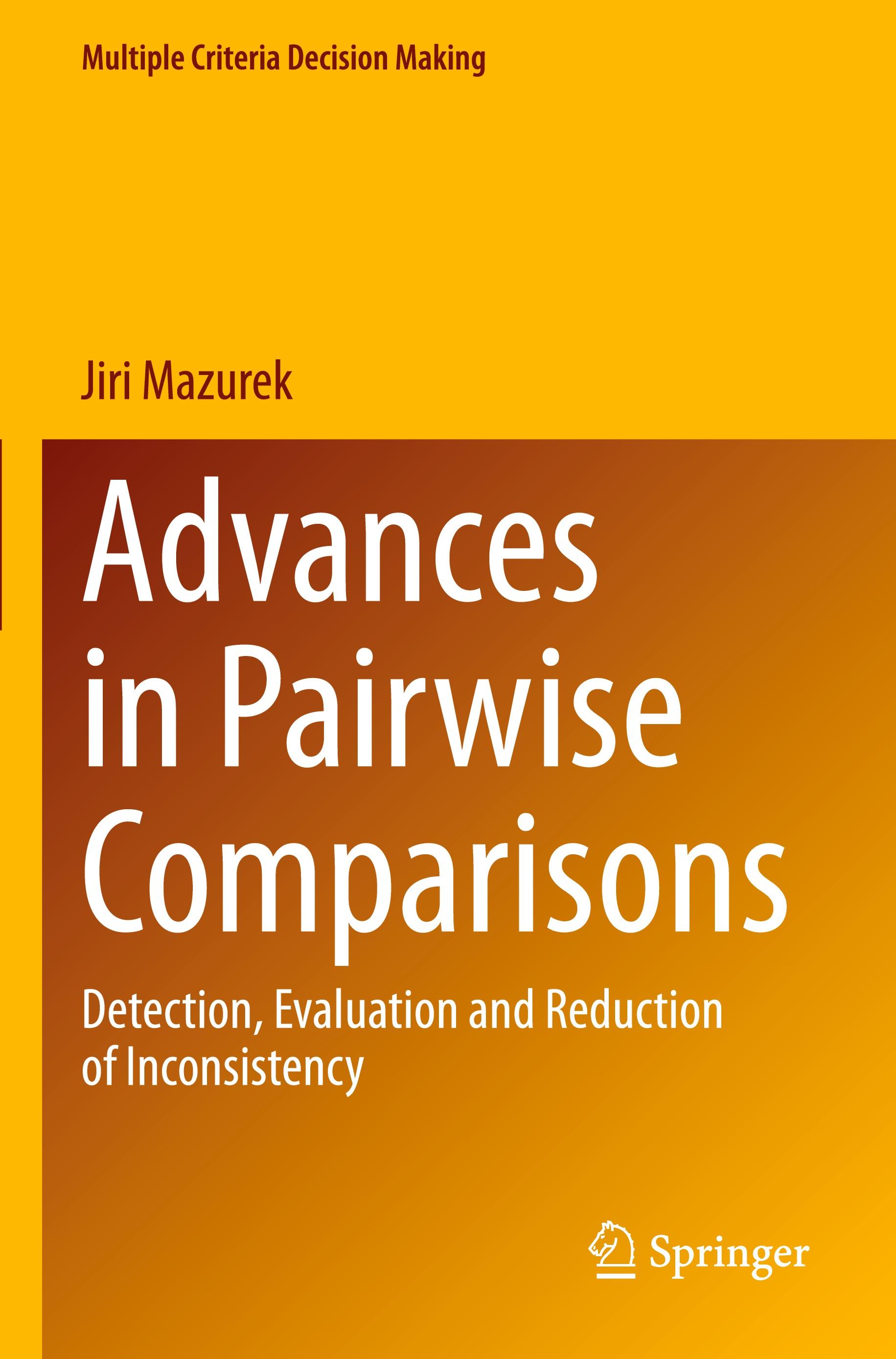 Vorderes Coverbild Advances in Pairwise Comparisons