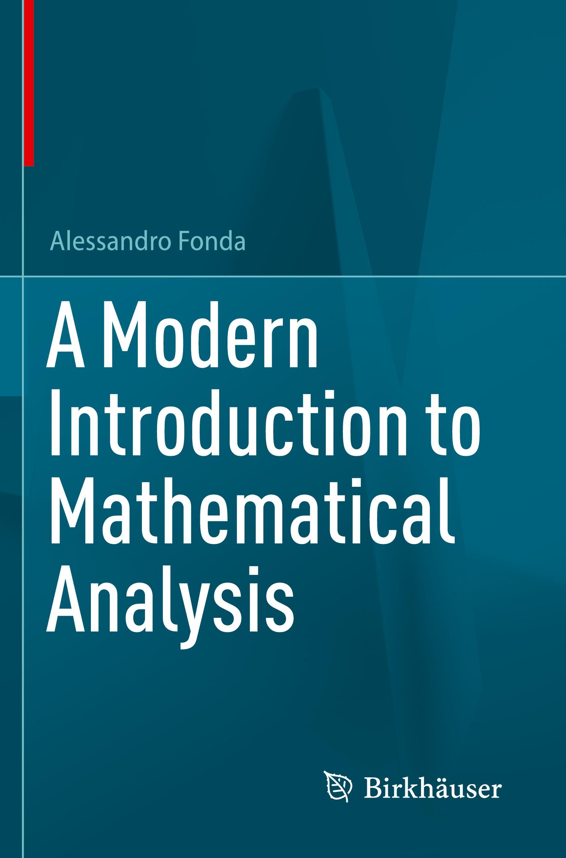 Vorderes Coverbild A Modern Introduction to Mathematical Analysis
