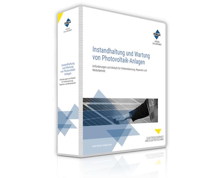 Vorderes Coverbild Handbuch Instandhaltung und Wartung von Photovoltaik-Anlagen