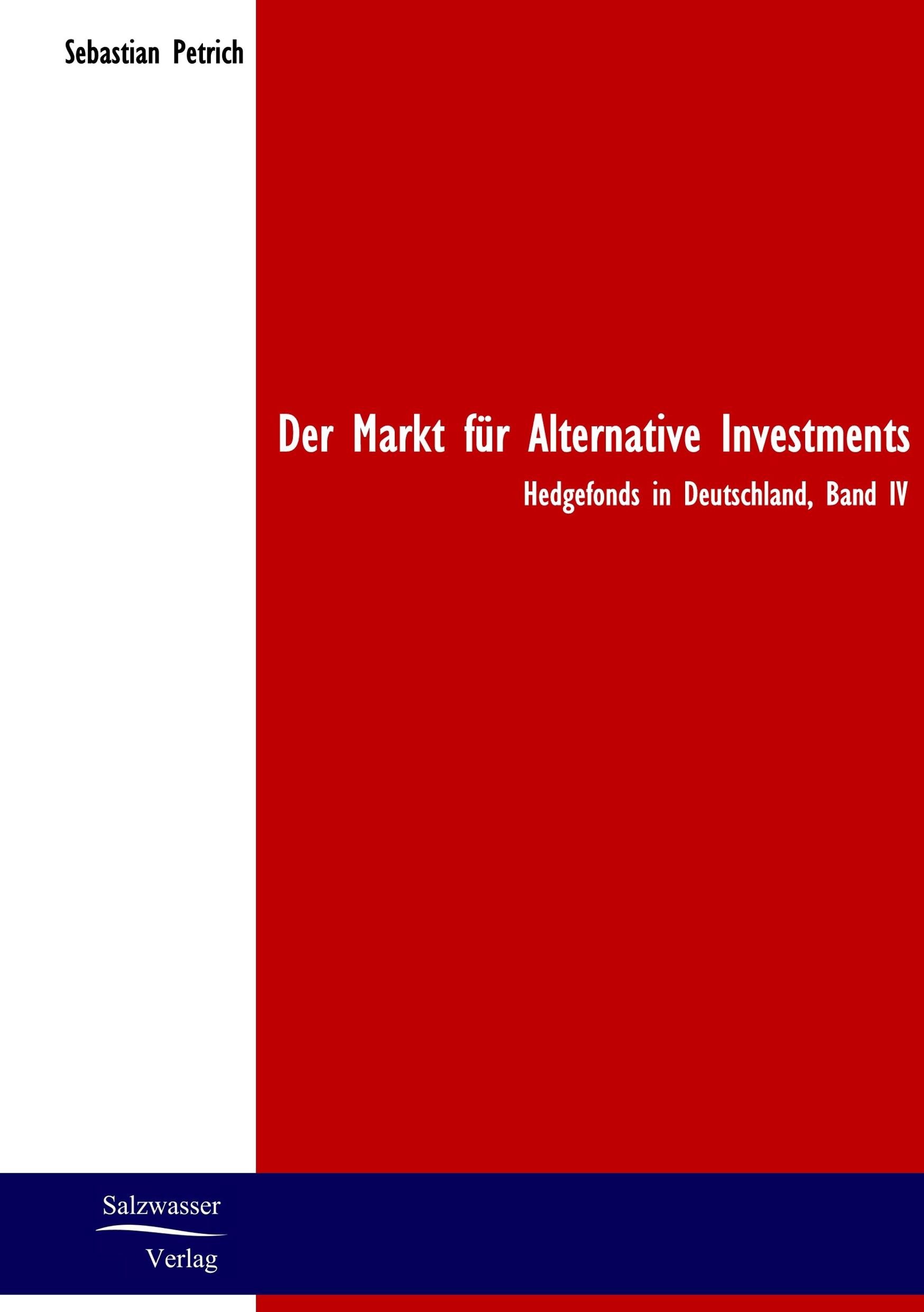 Vorderes Coverbild Der Markt für Alternative Investments