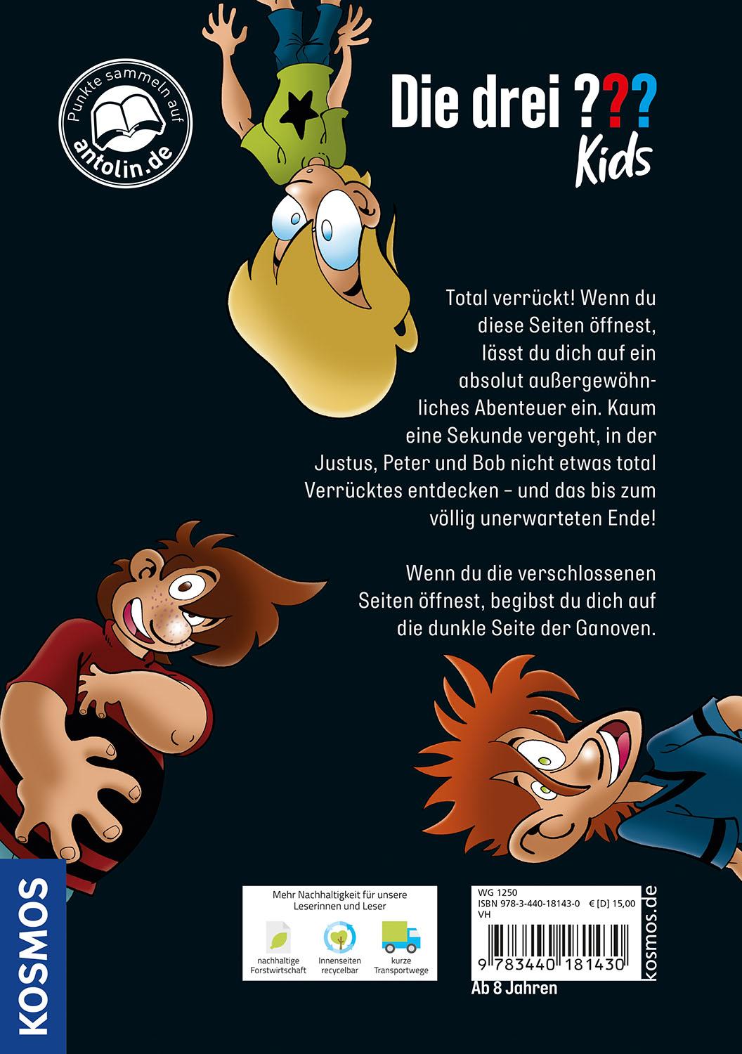 Beispielinhalt (Bild) Die drei ??? Kids, Das verrückteste Buch aller Zeiten