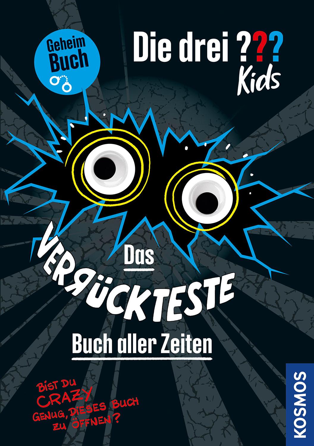 Vorderes Coverbild Die drei ??? Kids, Das verrückteste Buch aller Zeiten