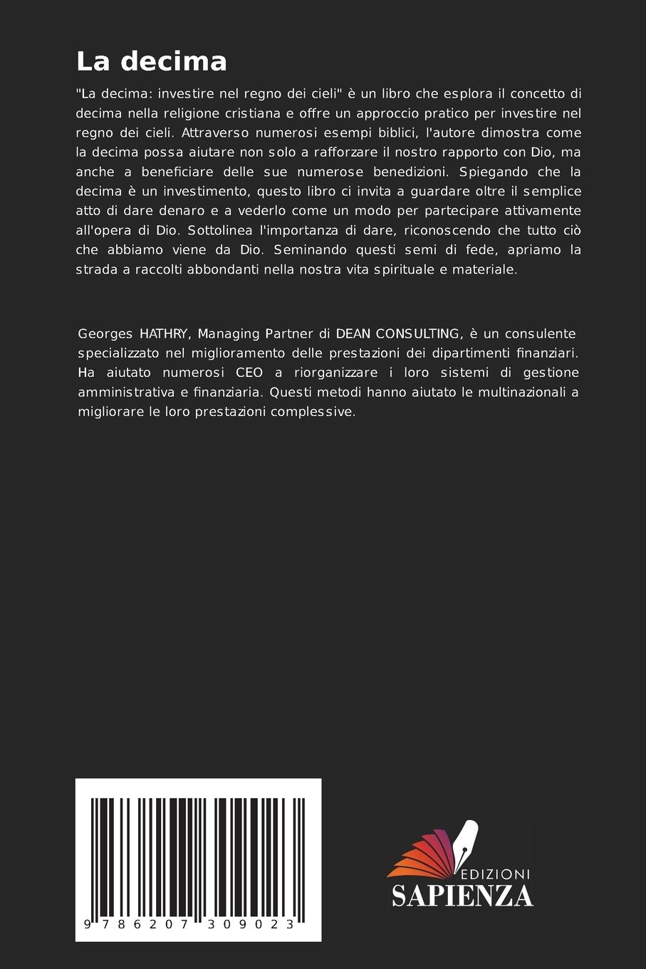 Rückseitencover La decima