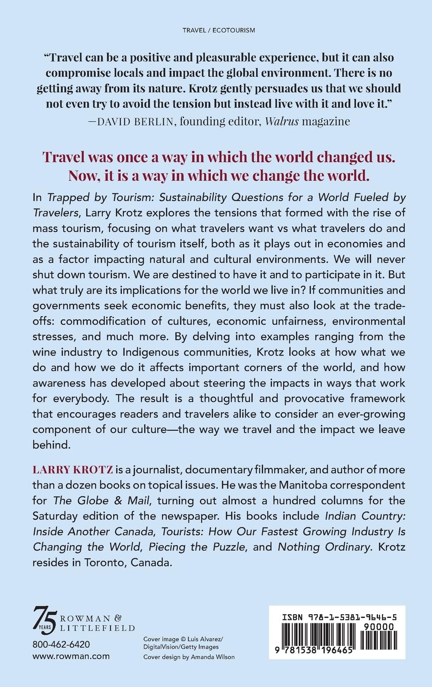 Rückseitencover Trapped by Tourism