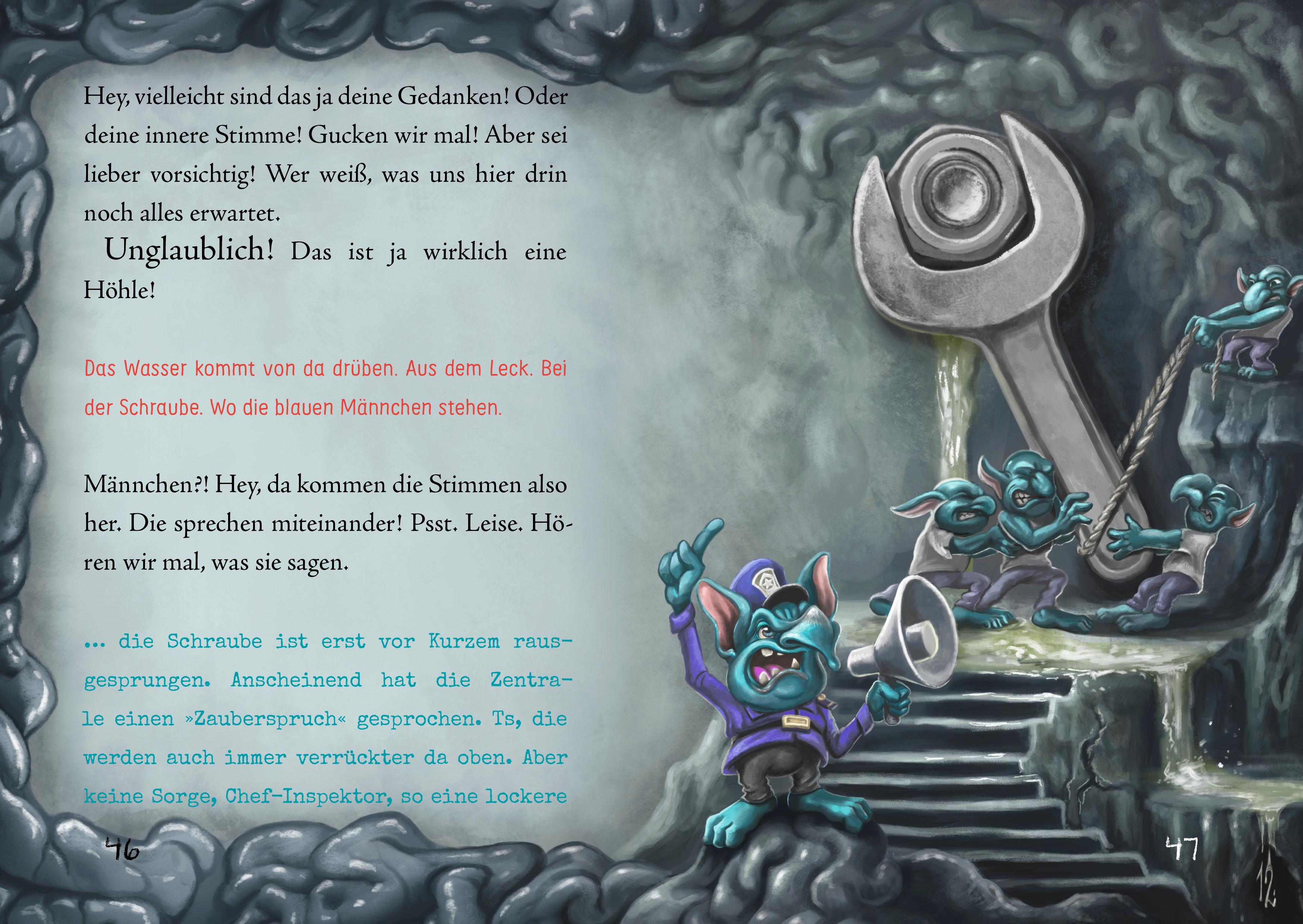 Beispielinhalt (Bild) Das kleine Böse Buch 7: Interaktiver Lesespaß ab 8 Jahren vom Spiegel-Bestseller-Autor! (Das kleine Böse Buch, Bd. 7)