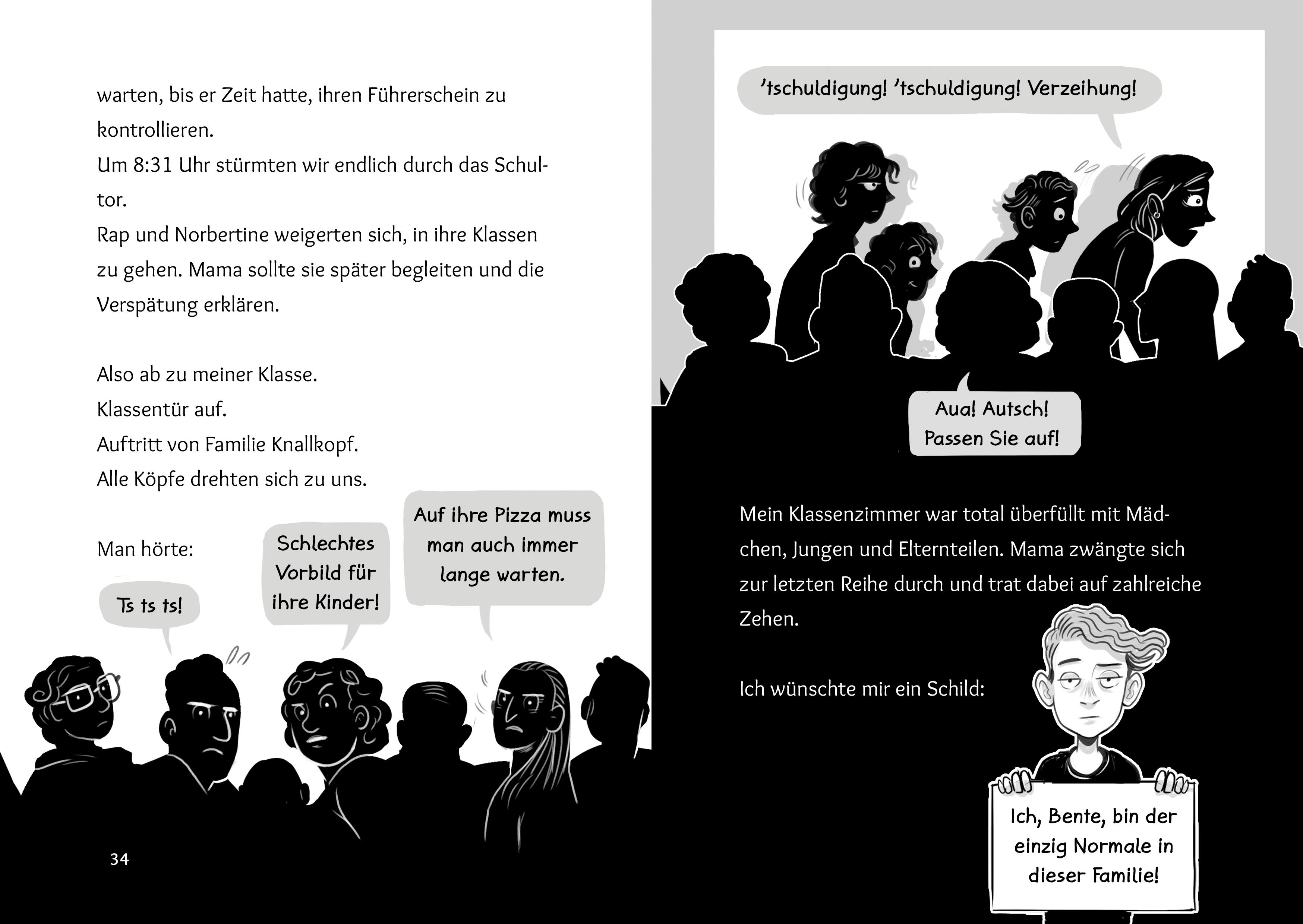 Beispielinhalt (Bild) Tritt ein, du wirst gebraucht! - Innovatives Abenteuer-Wendebuch, leicht zu lesen ab 9 Jahren; (Tritt ein!, Bd. 2)