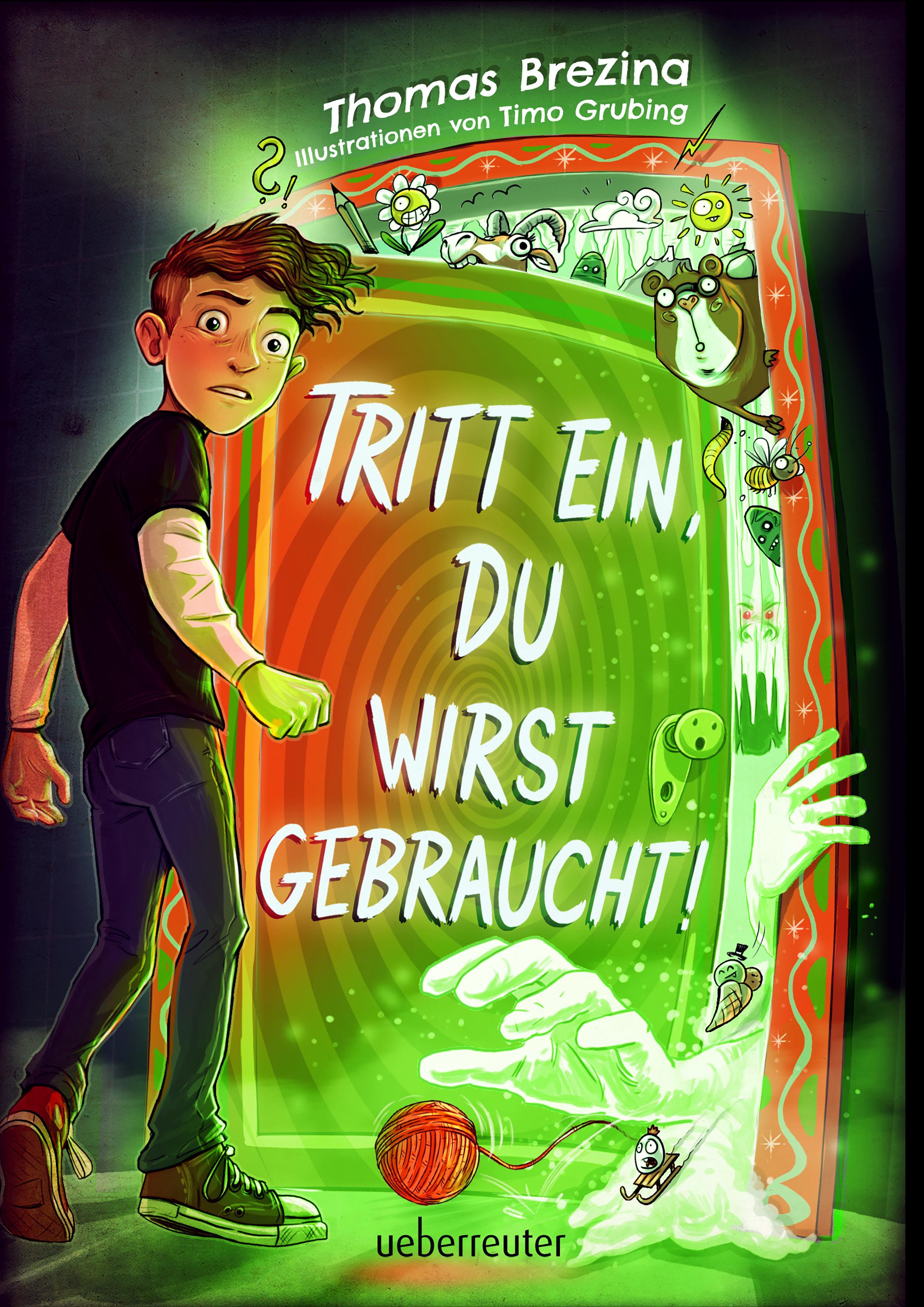 Vorderes Coverbild Tritt ein, du wirst gebraucht! - Innovatives Abenteuer-Wendebuch, leicht zu lesen ab 9 Jahren; (Tritt ein!, Bd. 2)