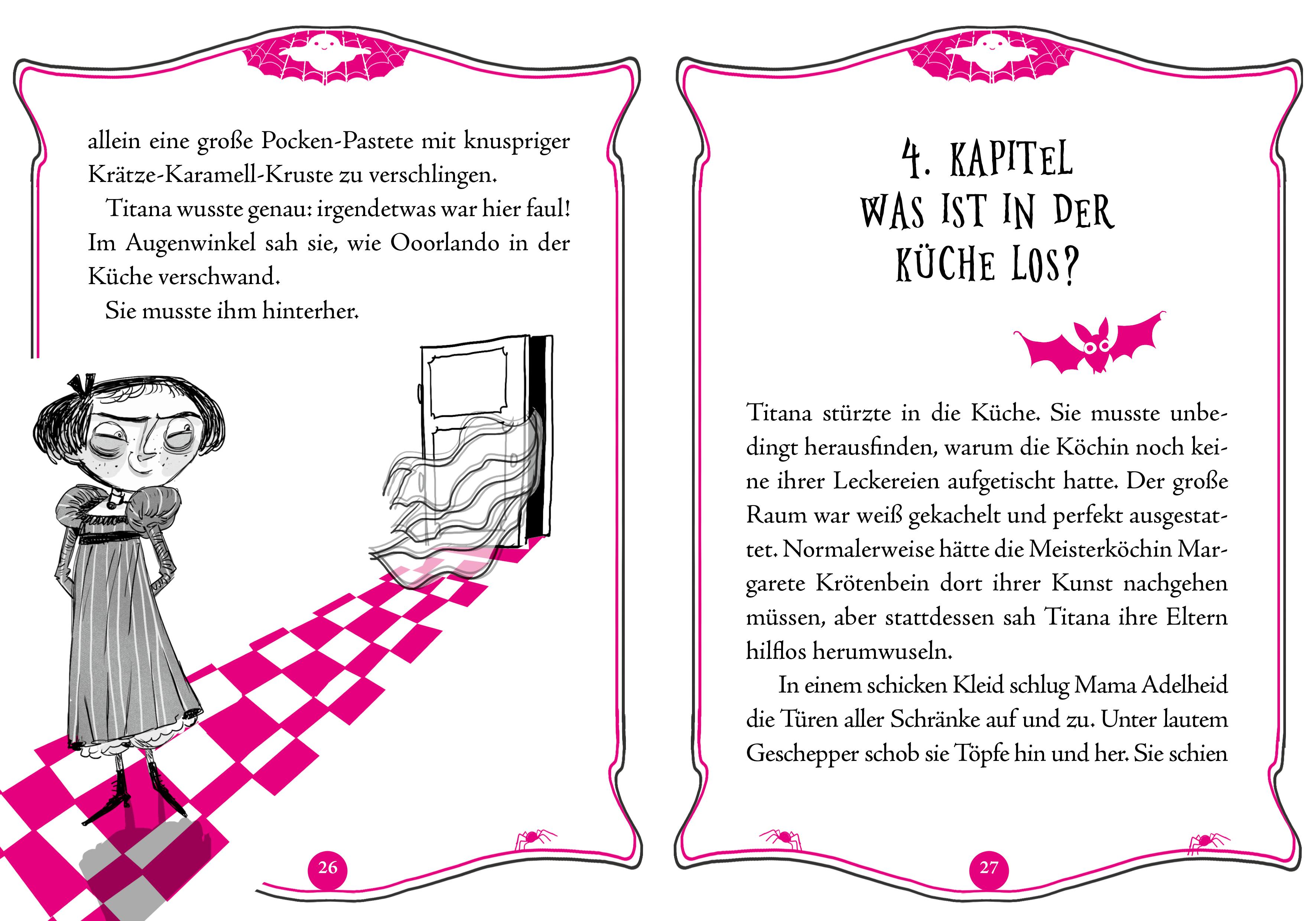 Beispielinhalt (Bild) Familie von Zitterstein und das Hotel "Zum langen Schatten"