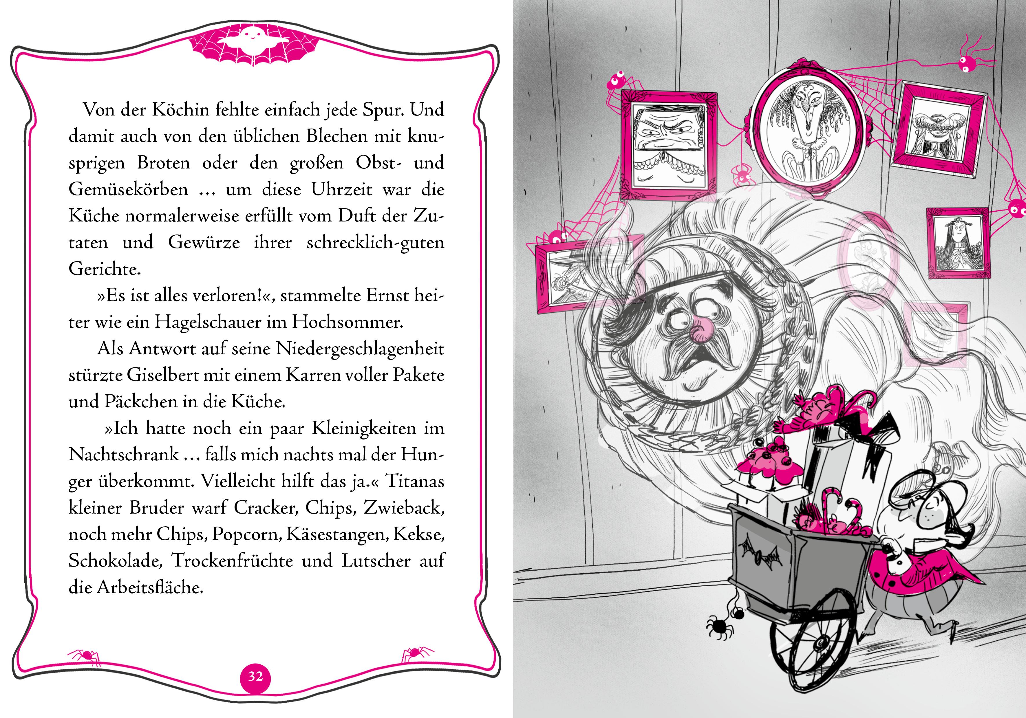 Beispielinhalt (Bild) Familie von Zitterstein und das Hotel "Zum langen Schatten"