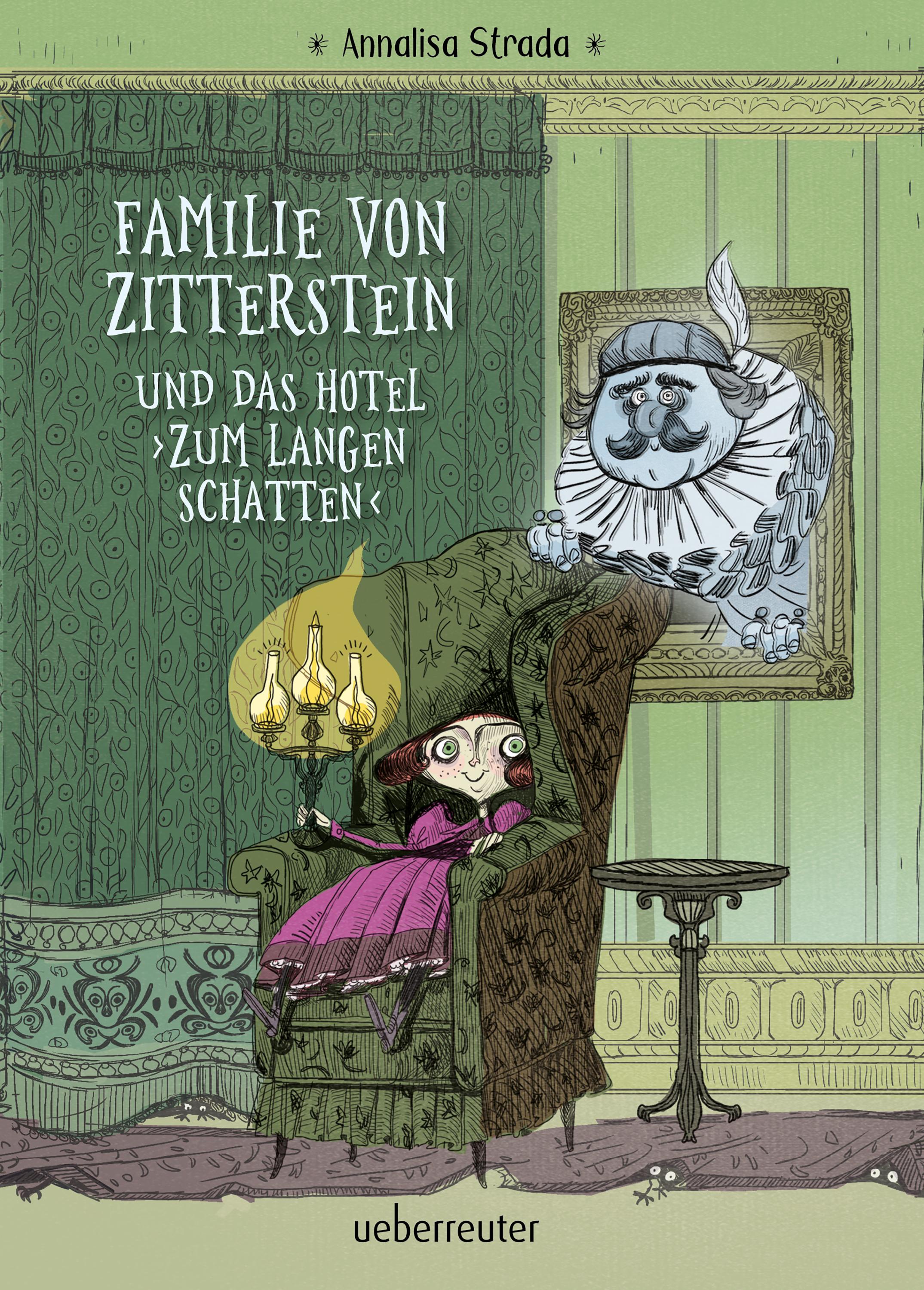 Vorderes Coverbild Familie von Zitterstein und das Hotel "Zum langen Schatten"