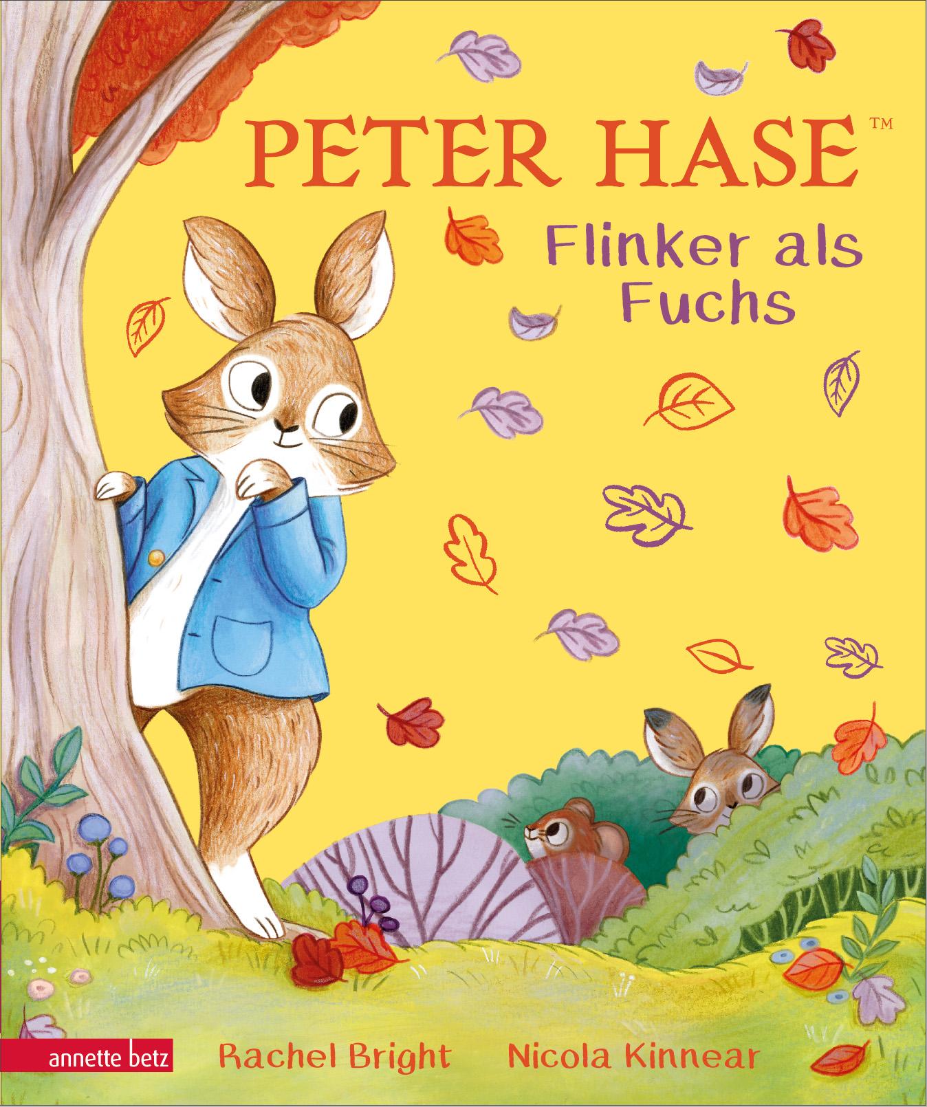 Vorderes Coverbild Peter Hase - Flinker als Fuchs: Ein liebevoll gereimtes Hasen-Abenteuer