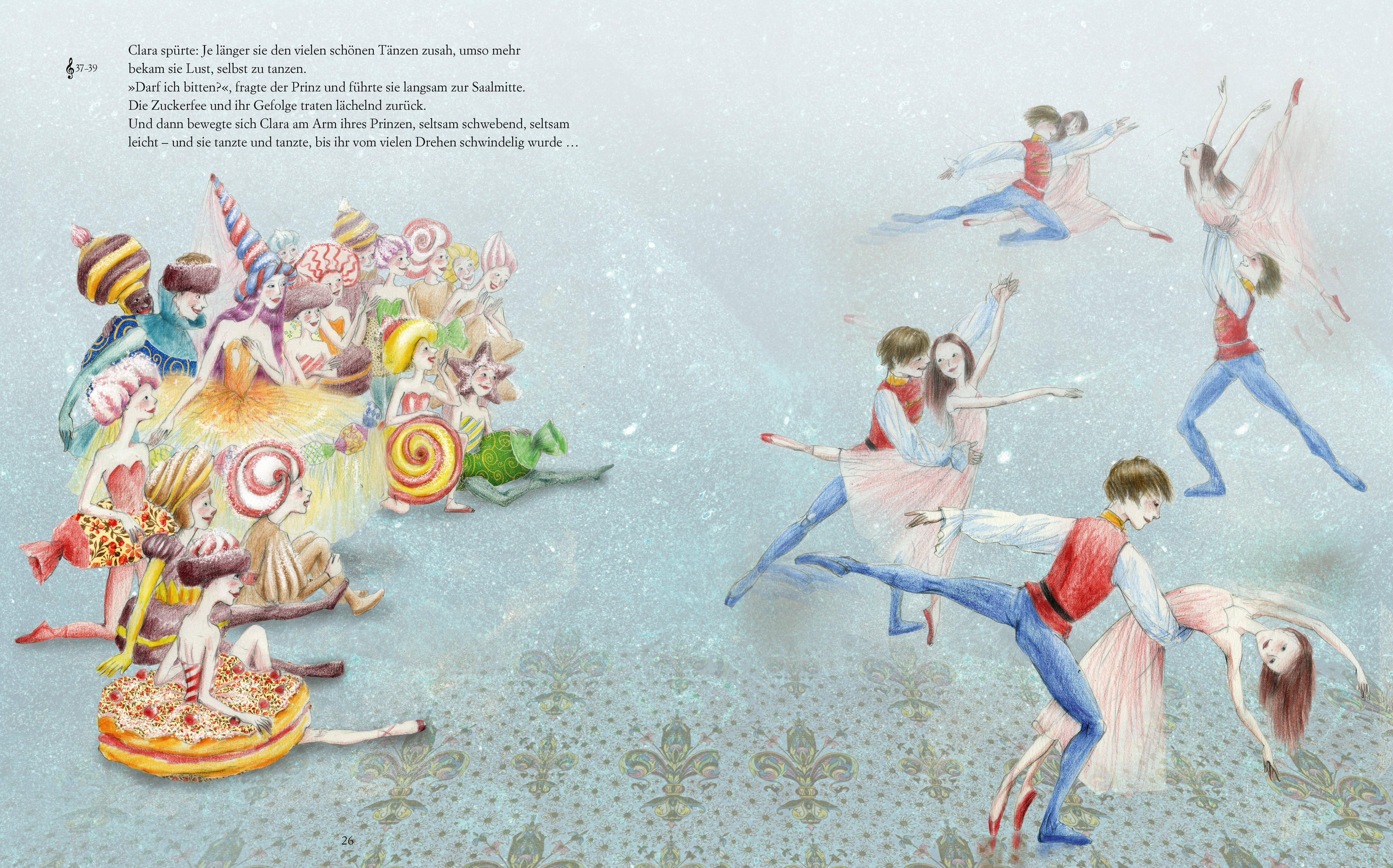 Beispielinhalt (Bild) Musikalischer Weihnachtszauber (Musikbilderbuch mit Musik zum Streamen)